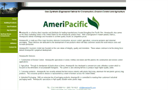 Desktop Screenshot of ameripacific.com