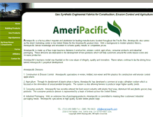 Tablet Screenshot of ameripacific.com